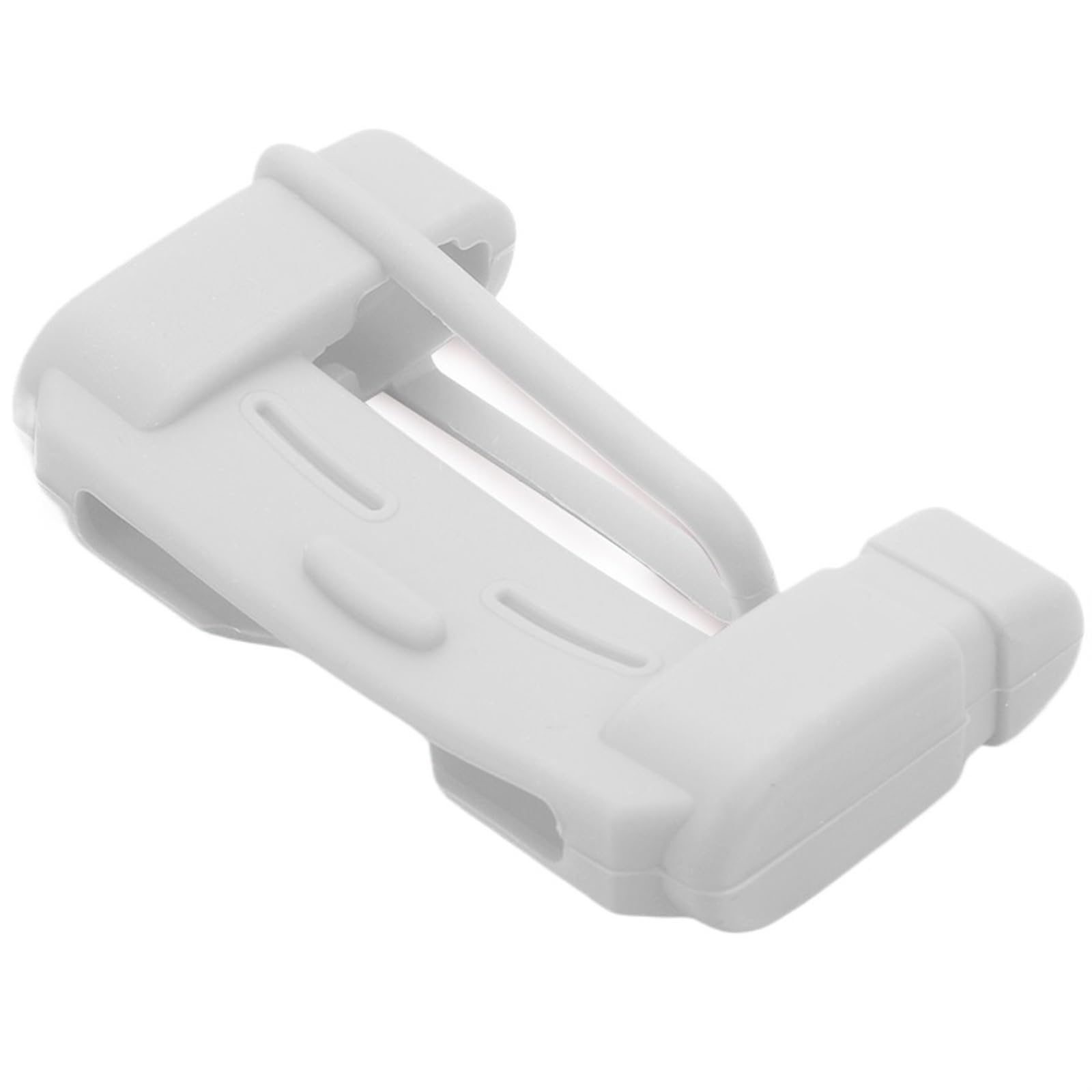 Geeignet for Den Einsatz Im Auto, Sicherheitsgurt-Schnalle, Clip, Silikon-Schutzhülle, Innenknopf-Hülle, Kratzfeste Abdeckung, Sicherheitszubehör(White) von LaiYN