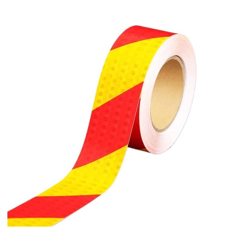 Glänzendes Reflektierendes Sicherheitswarnband, Selbstklebendes Twill-Druck-Reflexband for PVC-Reflexband, Autozubehör(2) von LaiYN