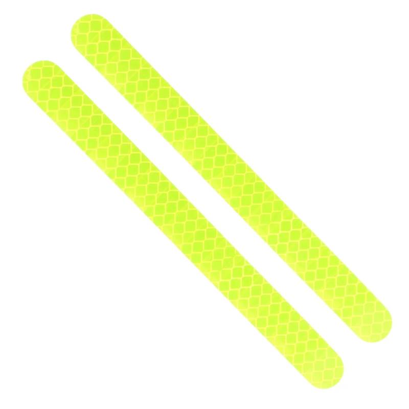 Reflektierende Aufkleber for Auto-Rückspiegel, Warnband, Kompatibel Mit C4 C3 Picasso C5 Aircross DS7 DS4 C-Elysee(Fluorescent Yellow) von LaiYN