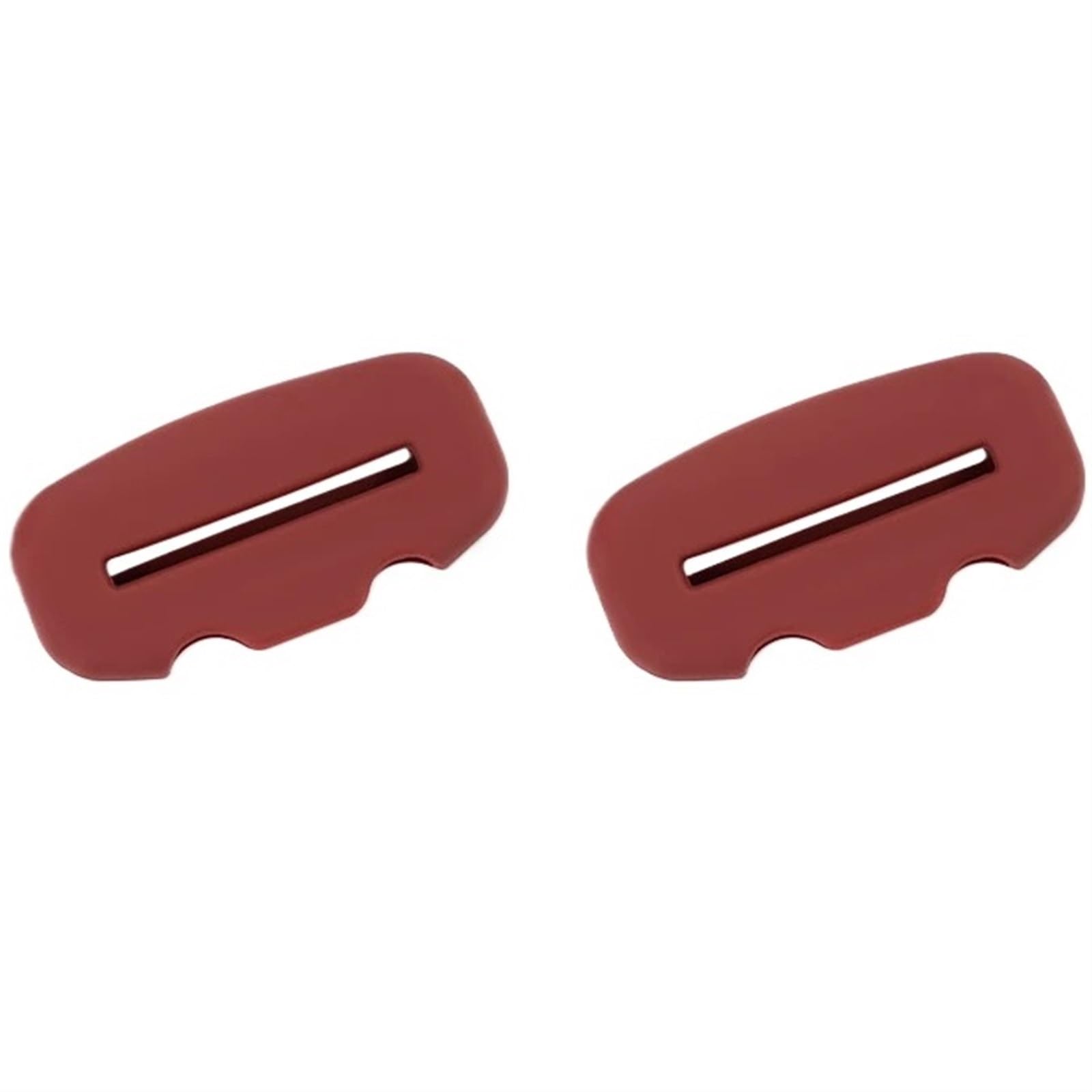 Silikon-Autosicherheitsgurtschnalle, Kompatibel Mit G30 G20 F30 F10, Kompatibel Mit X1X2X3X4X5X6X7, Kratzfester Auto-Sicherheitsgurtclip, Schutzzubehör(Red) von LaiYN