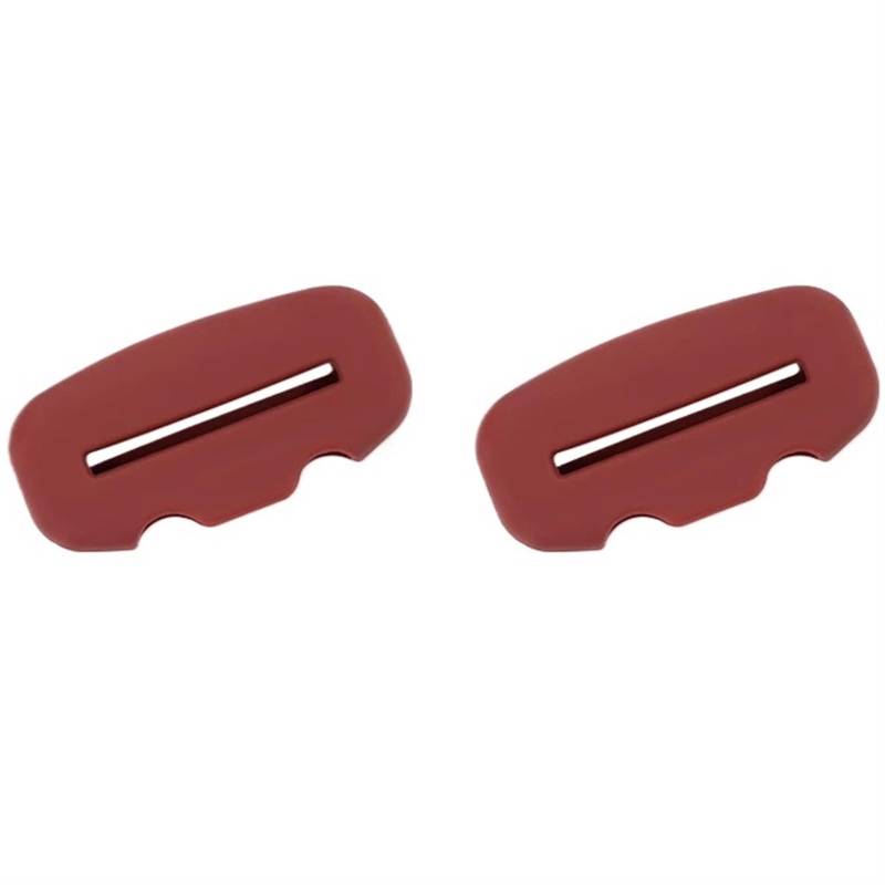 Silikon-Autosicherheitsgurtschnalle, Kompatibel Mit G30 G20 F30 F10, Kompatibel Mit X1X2X3X4X5X6X7, Kratzfester Auto-Sicherheitsgurtclip, Schutzzubehör(Red) von LaiYN