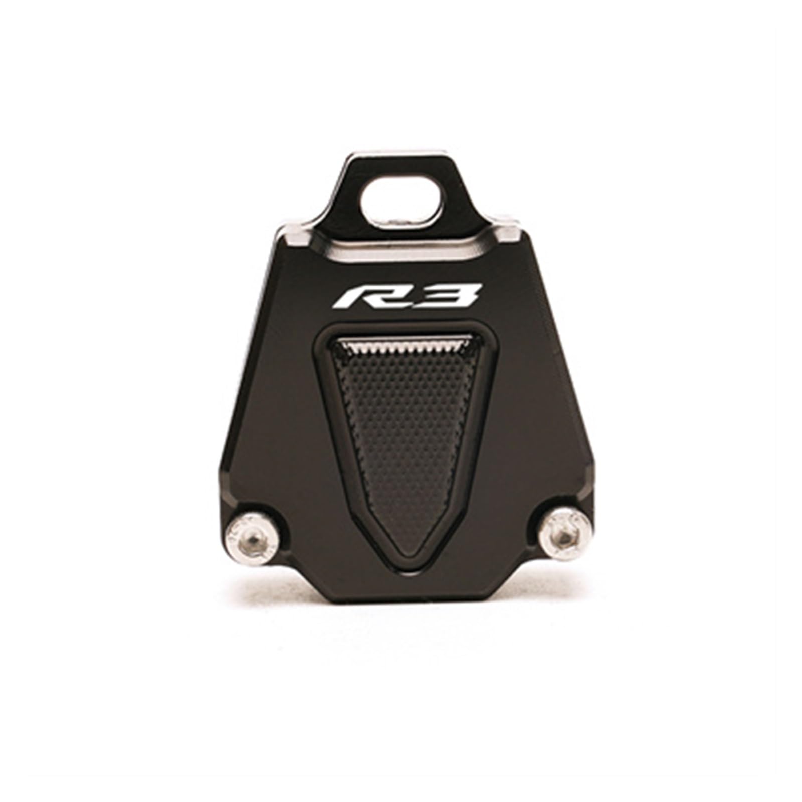 Laiteanqi CNC Schlüsselhülle Hülle & Stickerei Abzeichen Schlüsselanhänger for Ya*ma&ha YZF-R3 YZFR3 R3 2015-2022 Motorradzubehör Schlüsselhülle Schale(Black3) von Laiteanqi