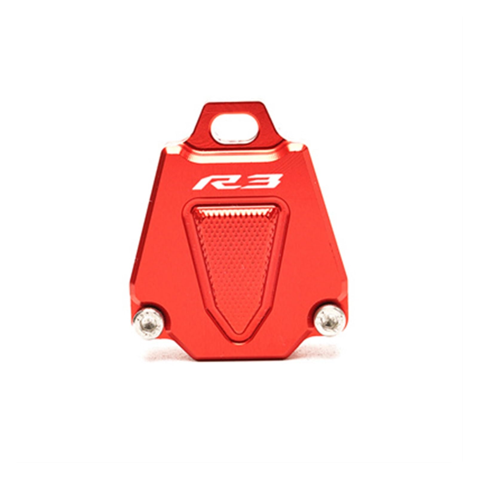 Laiteanqi CNC Schlüsselhülle Hülle & Stickerei Abzeichen Schlüsselanhänger for Ya*ma&ha YZF-R3 YZFR3 R3 2015-2022 Motorradzubehör Schlüsselhülle Schale(Rosso) von Laiteanqi