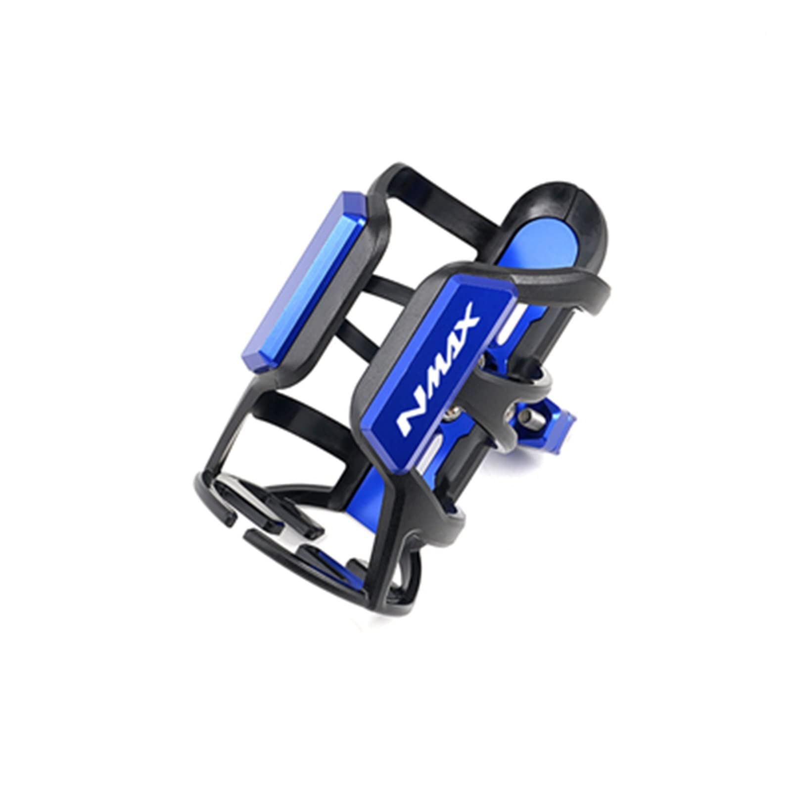 Laiteanqi Flaschenhalter for Ya*ma&ha NMAX155 NMAX125 NMAX 125 155 2015-2022 Motorradzubehör Aluminium Flaschenhalter Getränkehalter(Blu) von Laiteanqi