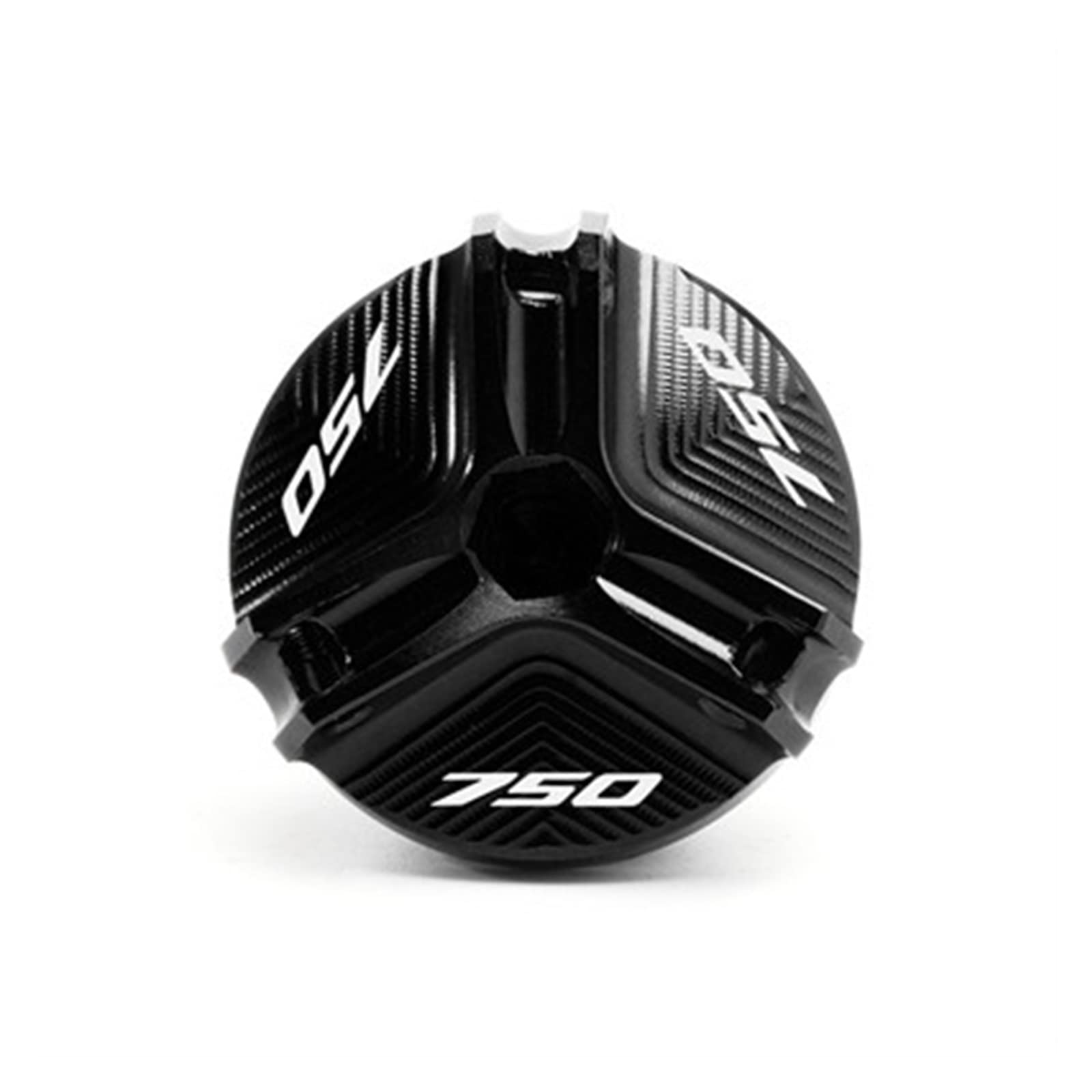 Laiteanqi Motorradmotoren Für Hon&d*a Forza 750 FORZA750 2020 2021 2022 Motorrad Zubehör M20*2.5 Tank Füller Schraube Stecker Motor Öl Füller Kappe Abdeckung(Nero) von Laiteanqi