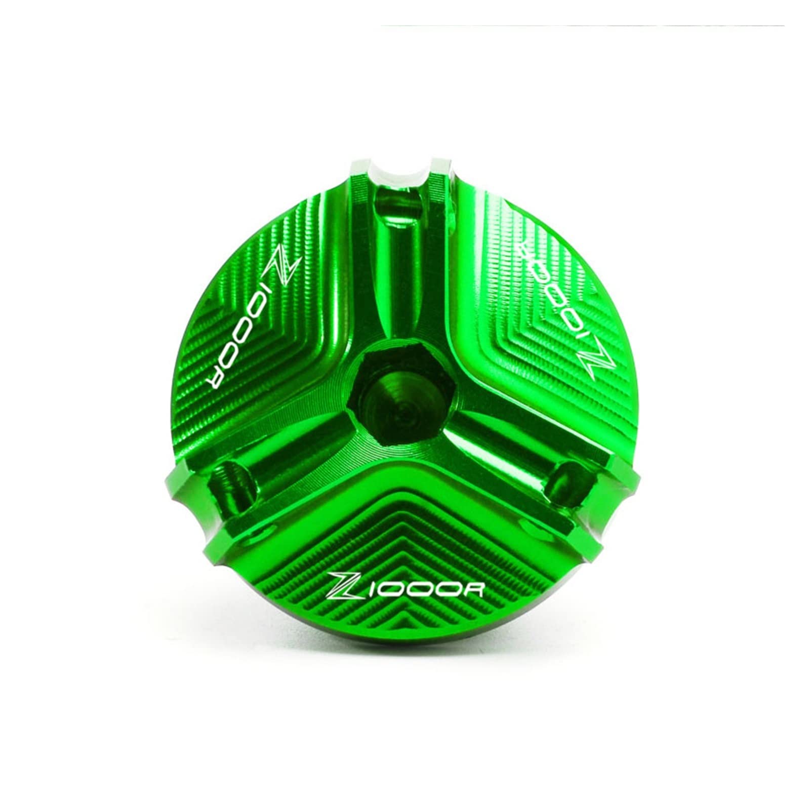 Laiteanqi Motorradmotoren Für Ka*wasa&ki Z1000R Z1000 2010-2017 2020 2019 2018 Motorrad Zubehör Alumium Ölfilter Kappe Motoröl Stecker Abdeckung(Green) von Laiteanqi