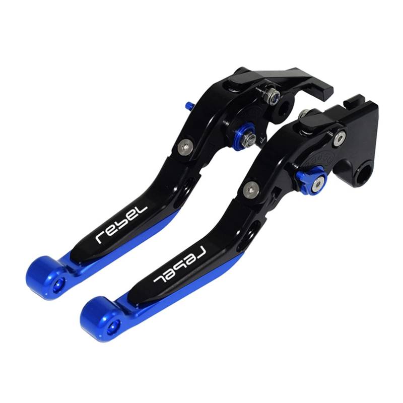 Laiteanqi Motorradzubehör Einstellbare Faltbare Ausziehbare Rollerbremse Kupplungshebel Replacement for Hon Da Rebel CMX 300 500 1100 CMX1100 CMX500 Brake(T20) von Laiteanqi