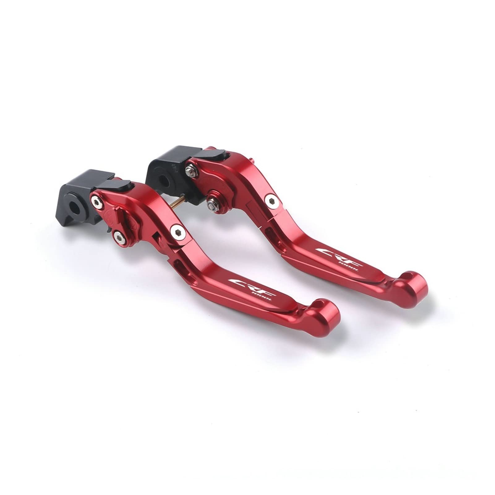 Laiteanqi Replacement for Hon Da Africa Twin CRF 1000 Model L 2015-2018 2016 2017CNC Motorrad Einstellbare Klappbremse Kupplungshebel CRF 1000 L Mit CRF1000L Brake(Rosso) von Laiteanqi