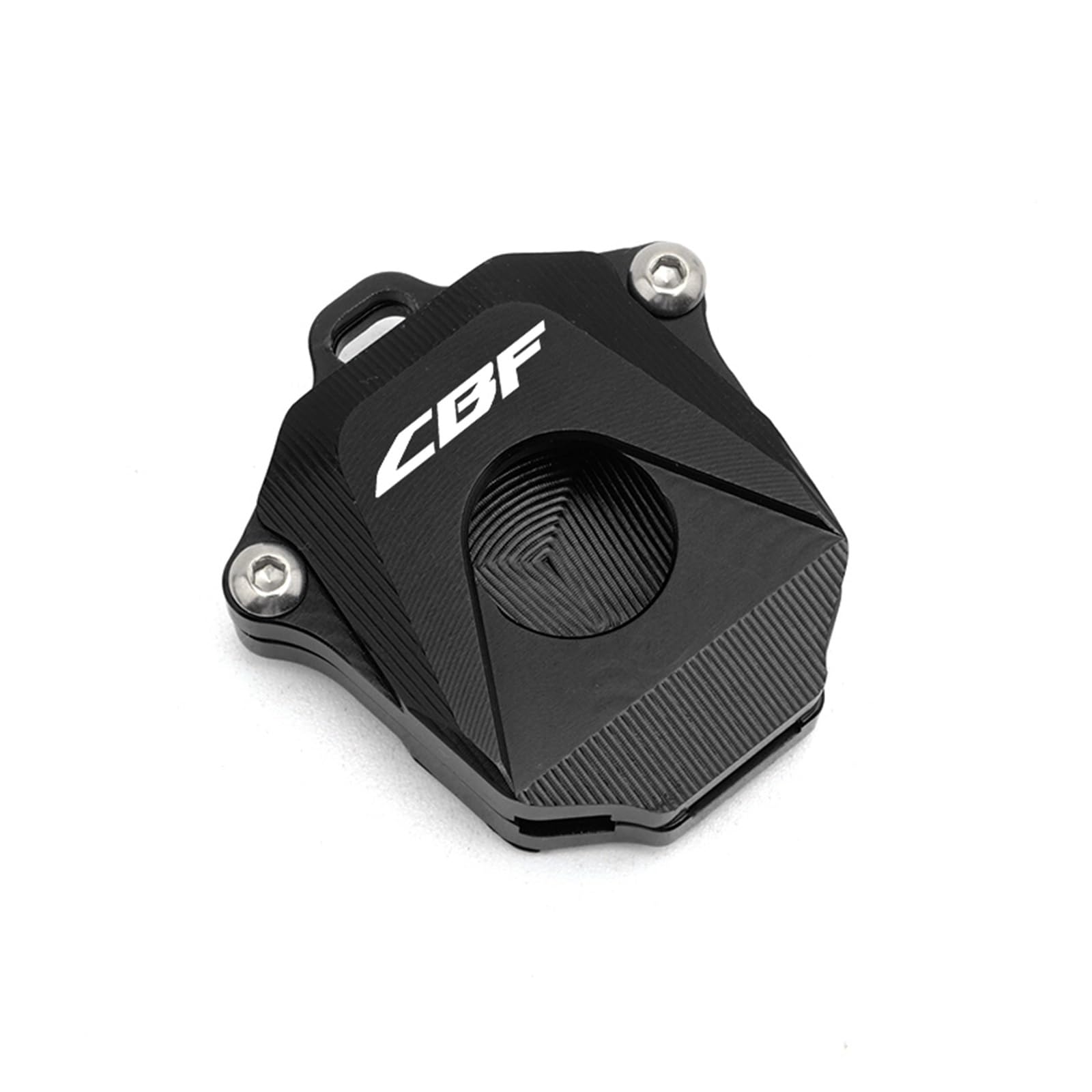 Laiteanqi Universelle Dekoration Schlüsselanhänger Motorrad CNC Schlüsselhülle Abdeckung Shell Key Protect Cover Fit for HON&D@A CBF600 CBF 600 CB F600 Schlüsselhülle Schale(Black2) von Laiteanqi