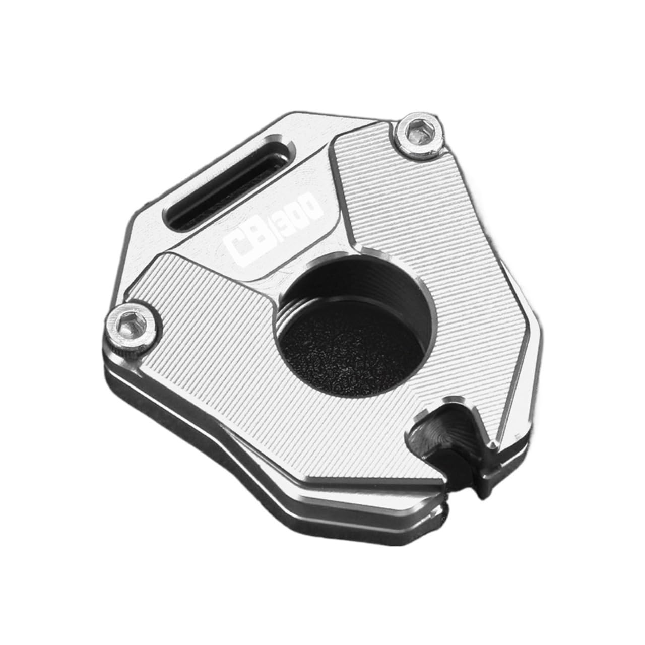 Motorrad CNC Aluminium Zubehör Schlüsselabdeckung Schlüsselanhänger Schlüsselanhänger Shell Fall Schutz für HON&D@A CB 1300 CB1300 cb1300 cb1300 Alle Jahre(Silber) von Laiteanqi