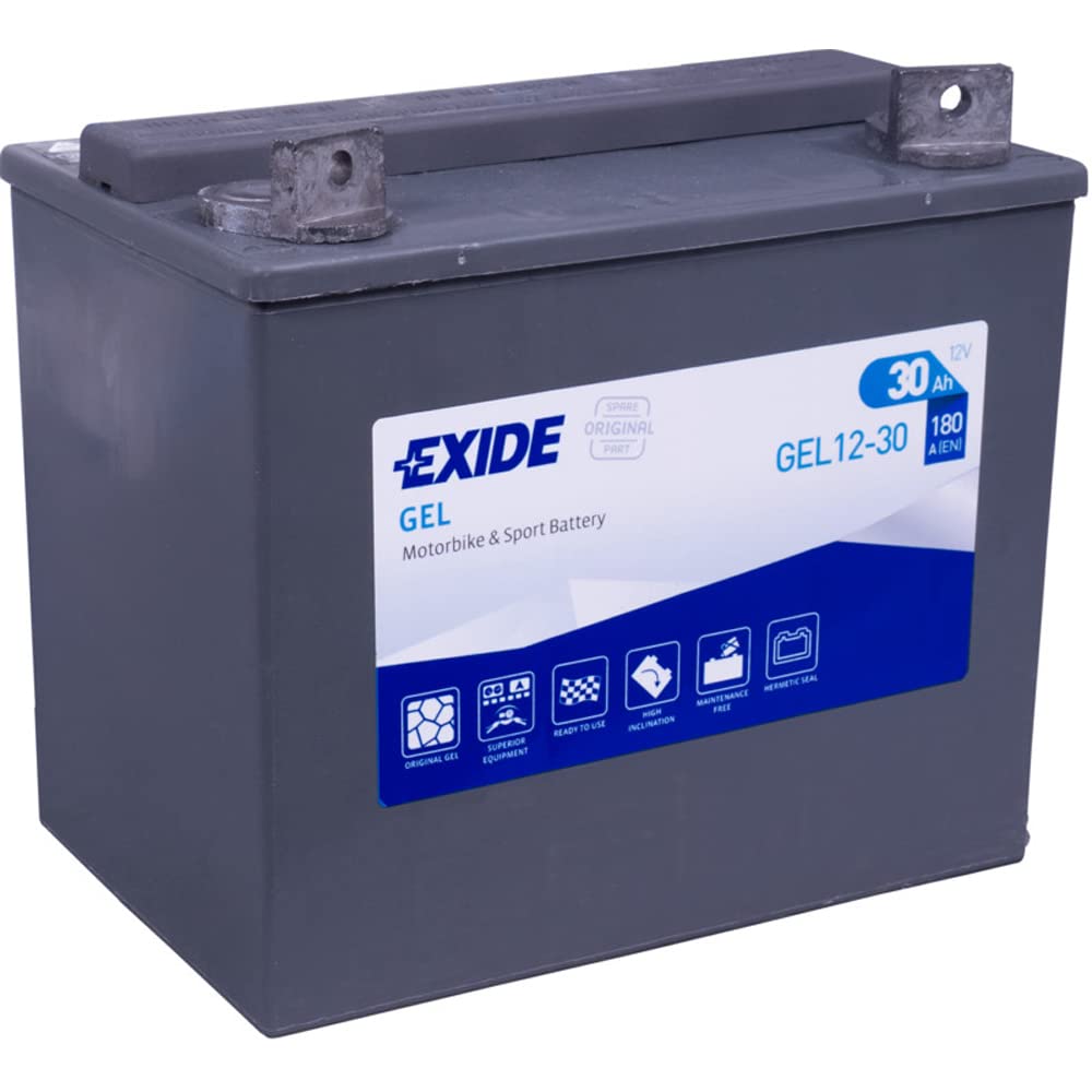 Exide Bike Batterie Motorrad GEL12-30 - 12V - 30Ah - 180A EN von Lampa