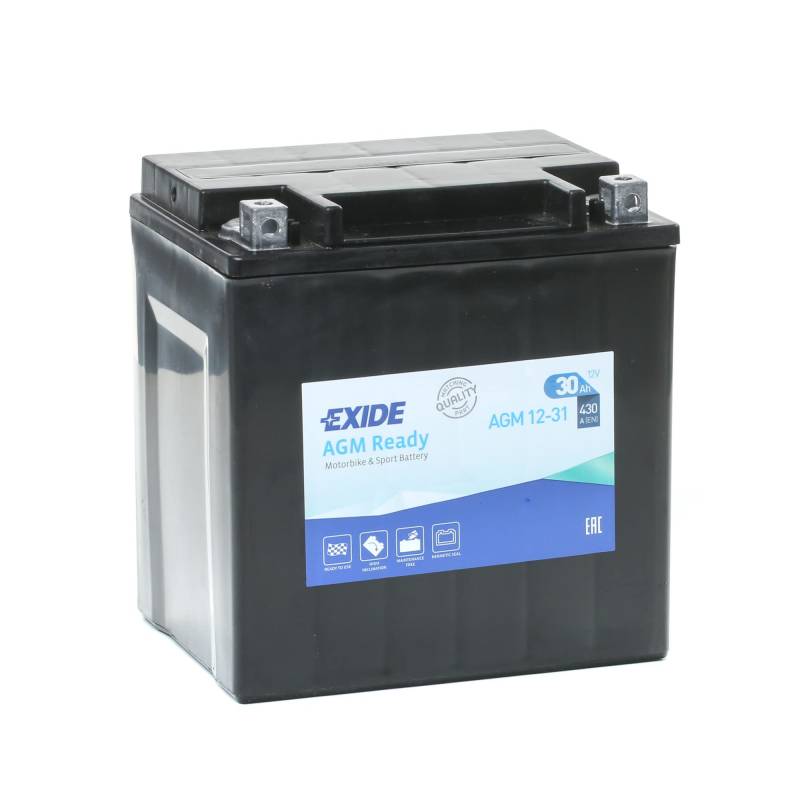 Exide exagm1231 Wasserfahrzeuge/Schneemobile, 12V - 30 AH - 380 A EN von Lampa