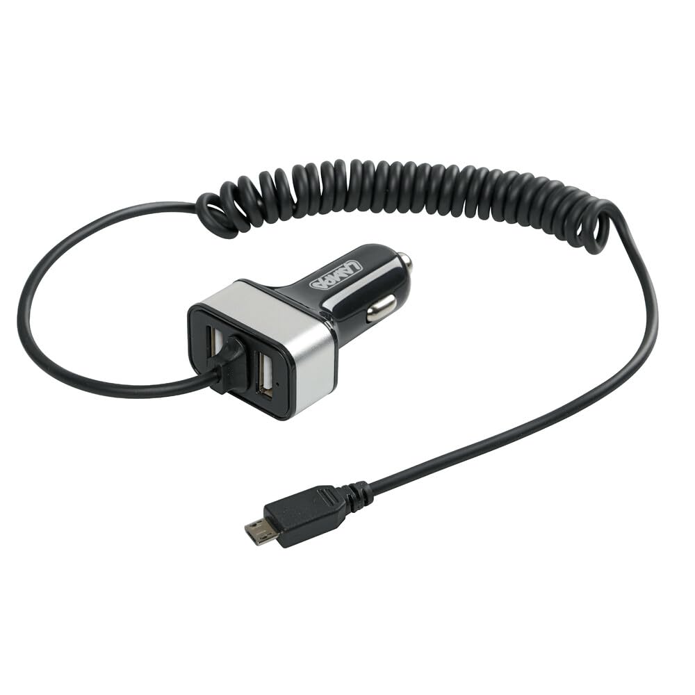 Lampa 38874-Doppel-Steckdose USB Micro Kabel USB zu Schnellladen Universal 12% 2 F24 V 5800 mAh von Lampa