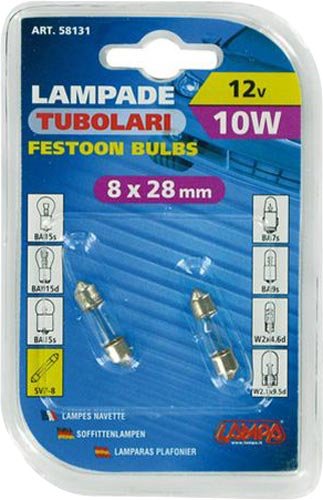 Lampa 58131 Lichtrohr, 10 W, 8 x 28 mm von Lampa