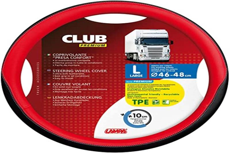 LAMPA 98911. Lenkradbezug Club Premium L von Lampa