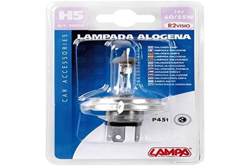 Lampa Halogenlampe H5 12V 60/55W 1er-Pack von Lampa