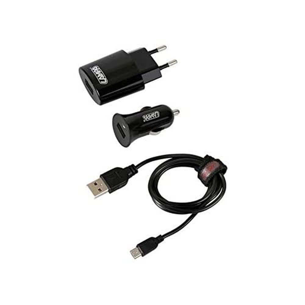 Lampa Micro-USB-Lade-Set 12/24 V+230 V von Lampa