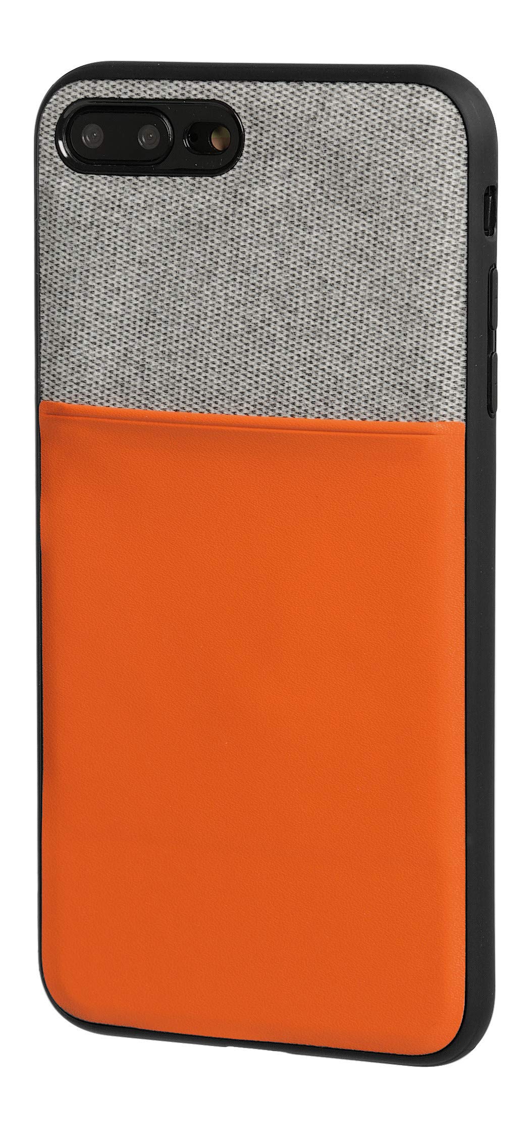 LAMPA P14936 Duo Hülle für iPhone 7 8 Plus-Grau + Orange von Lampa