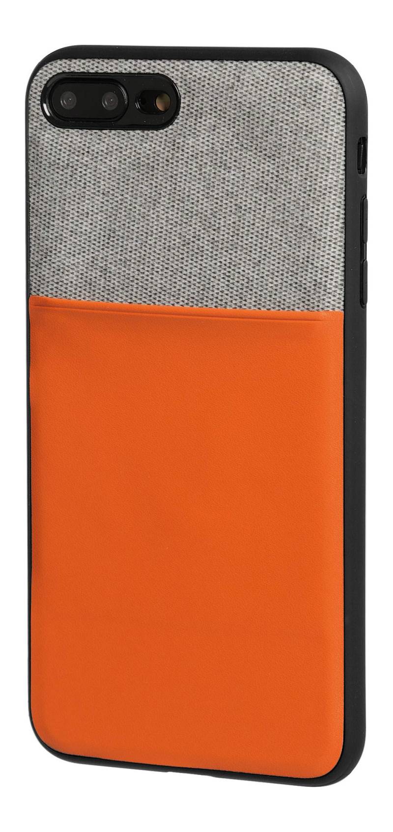 LAMPA P14936 Duo Hülle für iPhone 7 8 Plus-Grau + Orange von Lampa