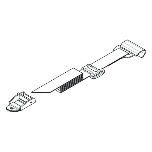 Set aus 2 Gurten, Position 1 und 3, für hinteren Fahrradträger von Lampa