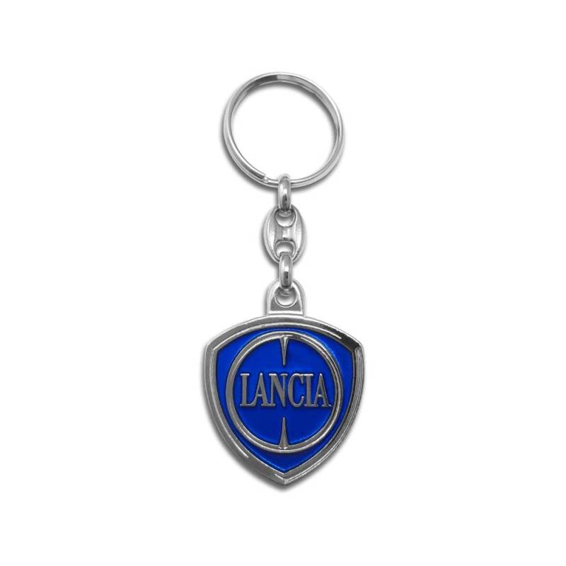 Lancia 21266 Schlüsselanhänger, offizielles Wappen aus Metall von Lancia