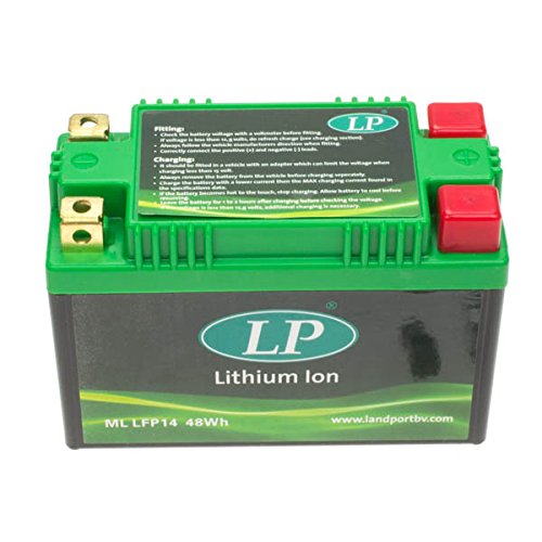 Landport ML LFP14 Lithium-Ionen Batterie, Schwarz (Preis inkl. EUR 7,50 Pfand) von Landport