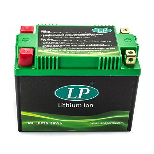 Landport ML LFP30 Lithium-Ionen Batterie, Schwarz (Preis inkl. EUR 7,50 Pfand) von Landport