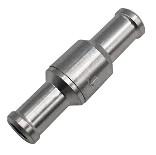 Laonco 10 Mm RüCk Ventil Bremse Servover StäRker Kein RüCk Lauf Inline Einweg Ventil RüCk Ventil Vakuum Aluminium Ventil von Laonco