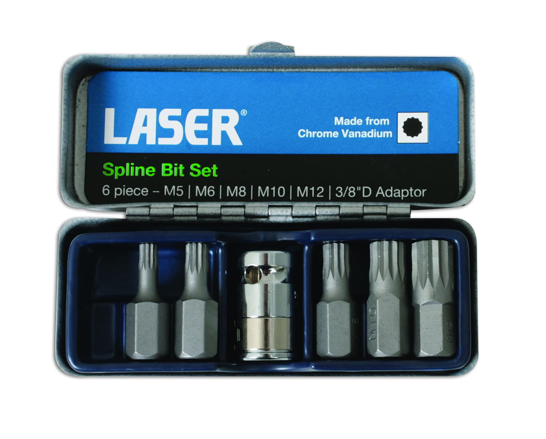 Laser 0592 Spline Bit Set 6pc von Laser