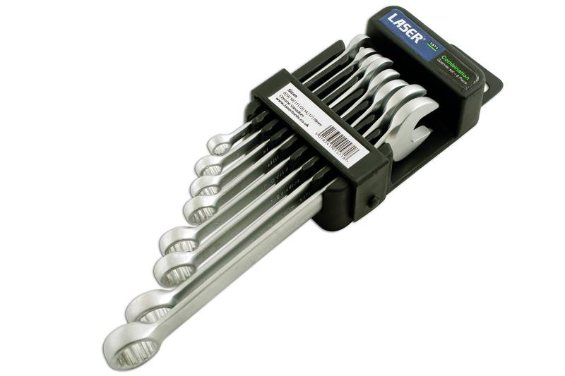 Laser 1571 Combination Spanner Set 8-19mm 8pc von Laser