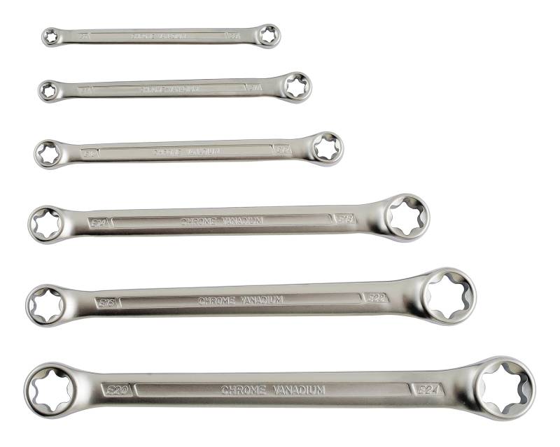 Laser 5452 Star Ring Spanner Set 6pc von Laser