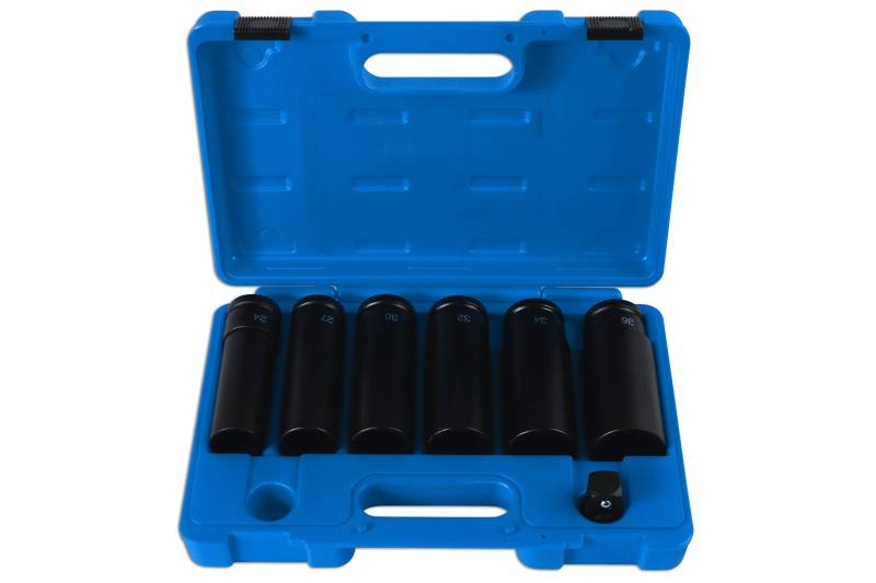 Laser 6410 Extra Deep Impact Socket Set 3/4" D 7pc von Laser