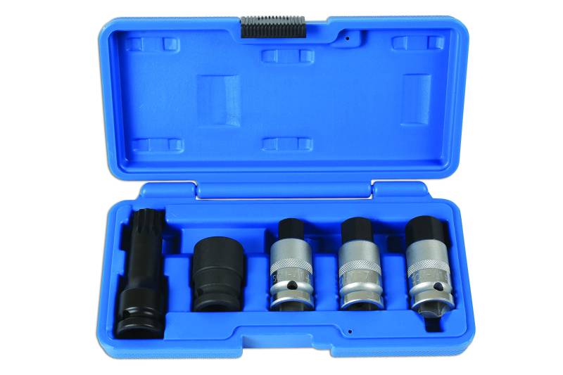 Laser 6411 Hub Nut Tool Kit 1/2" D 5pc von Laser