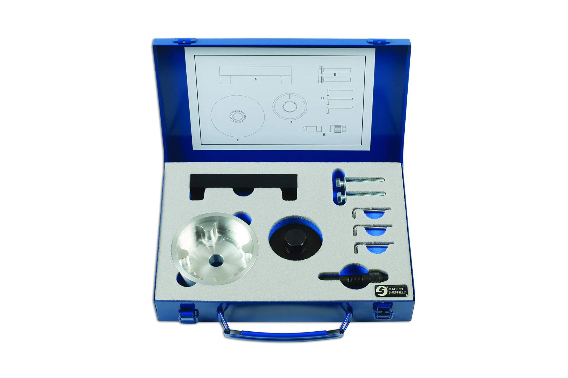 Laser 6715 Motor Timing Tool Kit – Audi RS3, Q3, TT 2, 5 von Laser