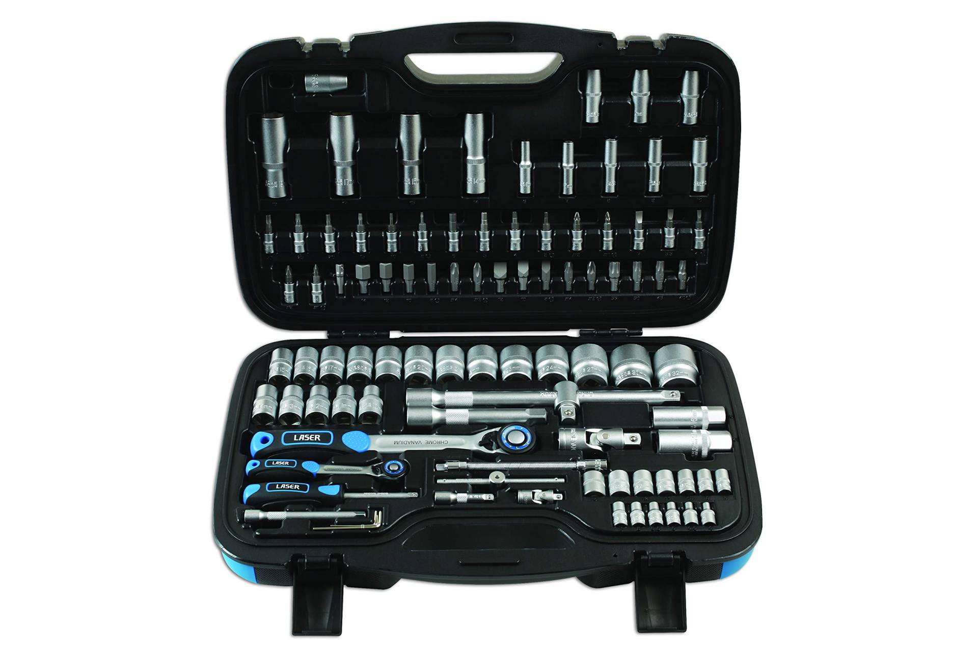 Laser 6921 Socket Set 1/4"D, 1/2"D 95pc von Laser