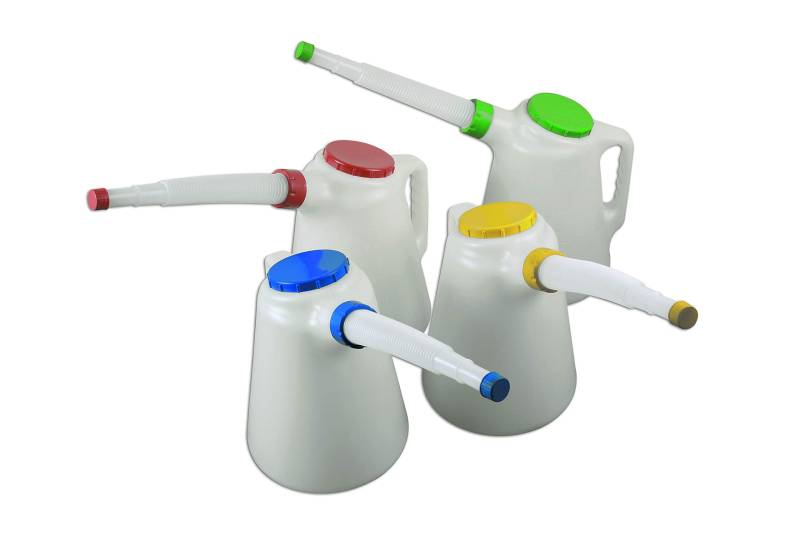 Laser 7010 Oil Measuring Jug Set 5L 4pc von Laser