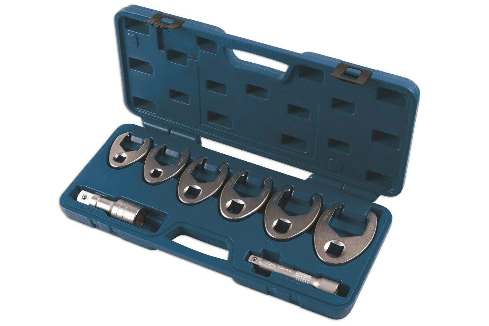 Laser 7476 Krähenfußschlüssel-Set, 1,27 cm D, 3/4 Zoll D 8-teilig von Laser Tools