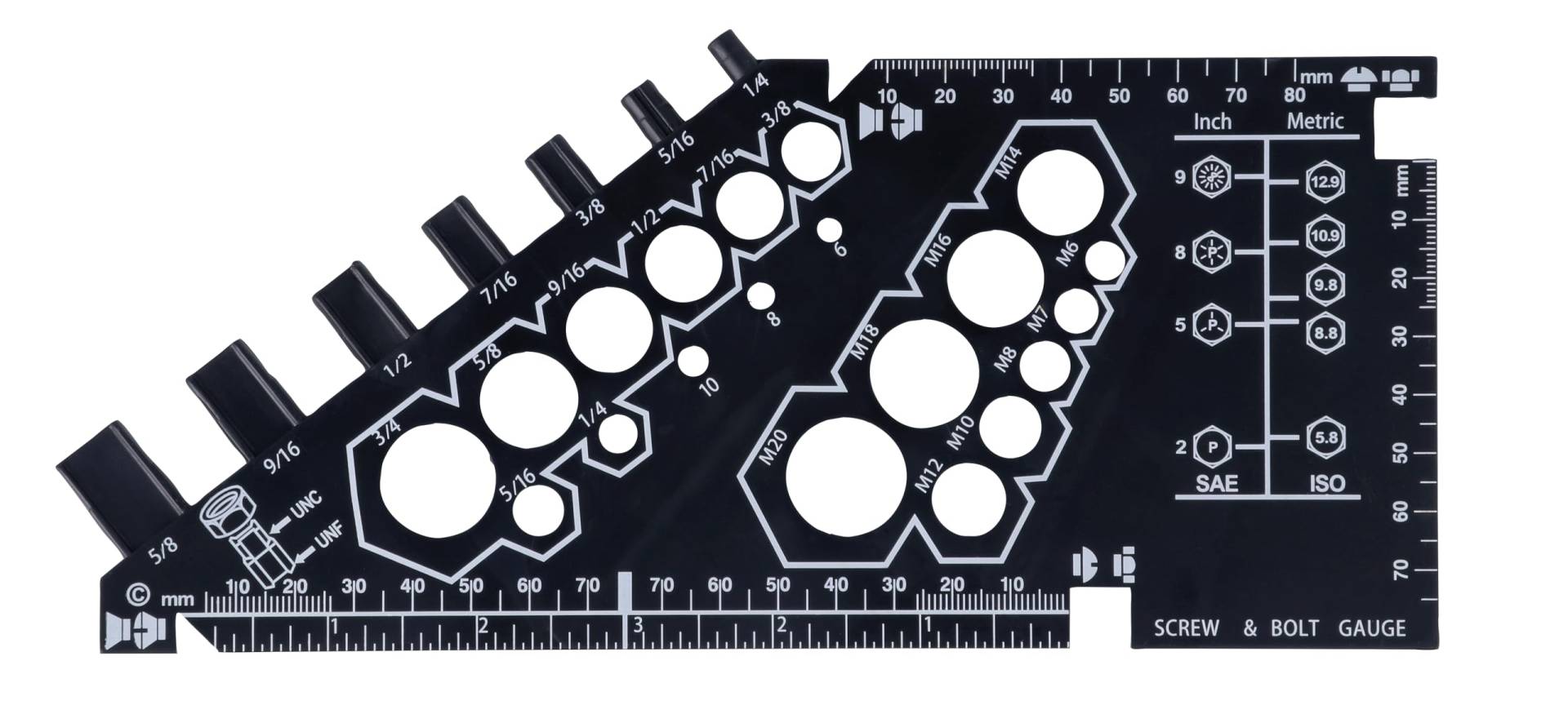 Laser 8251 Nut, Bolt & Screw Measuring Gauge von Laser