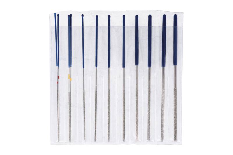 Laser 8645 Micro Round Diamond Coated File Set 12pc von Laser