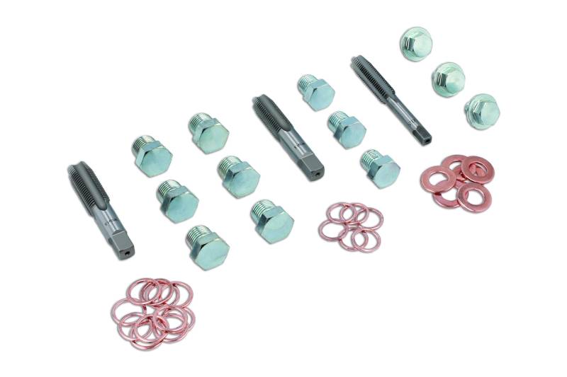 Laser 8701 Oil Drain Plug Repair Kit 39pc von Laser