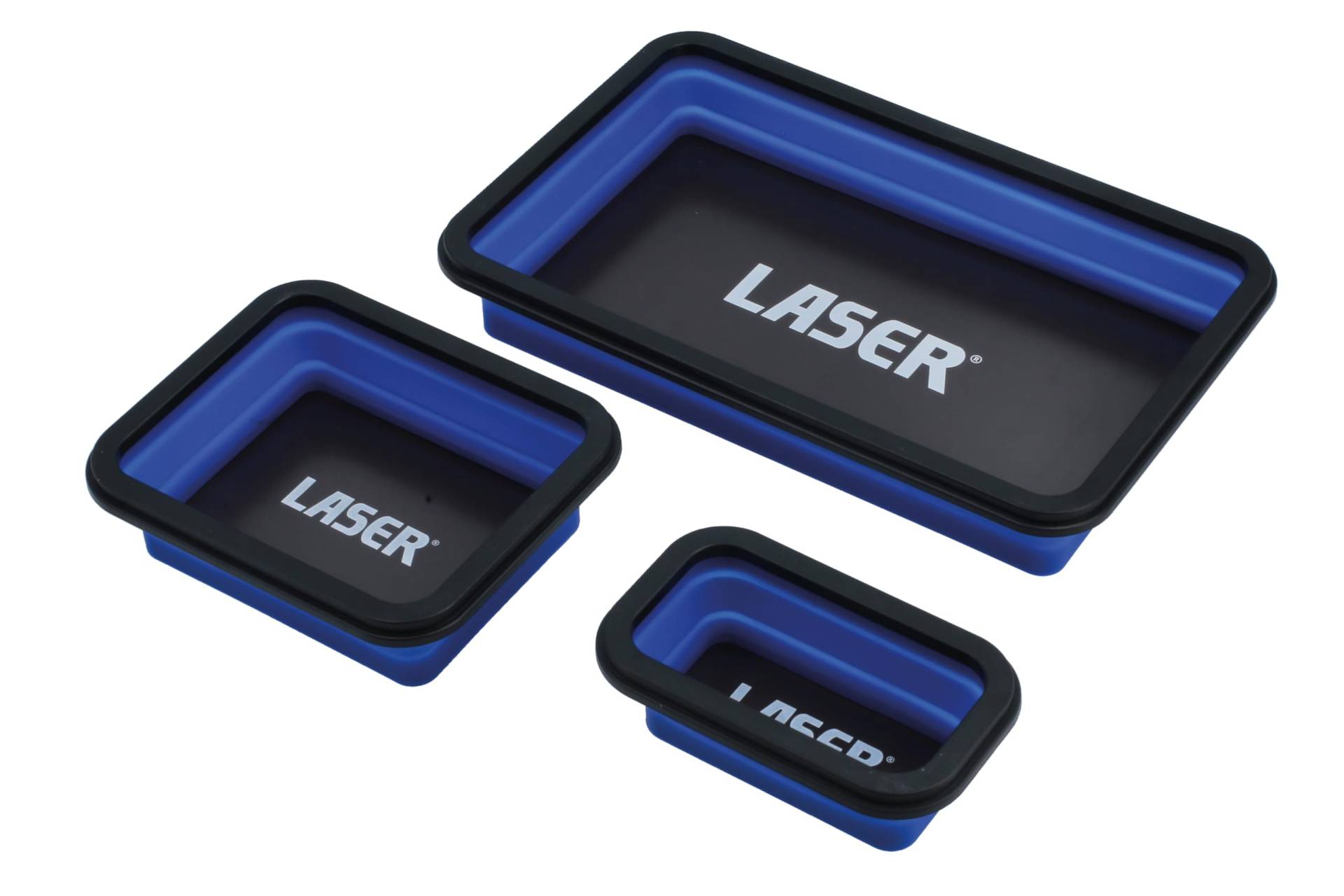 Laser 8755 Magnetic Parts Tray Set 3pc von Laser