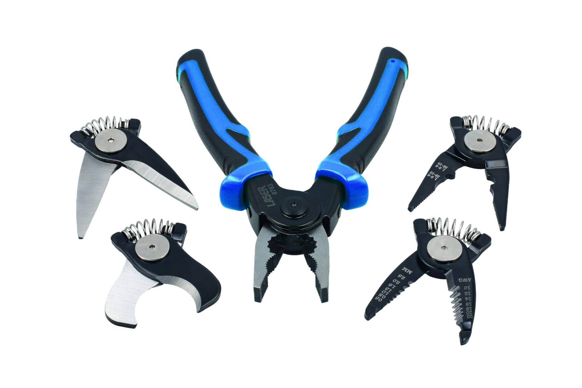 Laser 8763 Interchangeable Pliers Set 5-in-1 von Laser