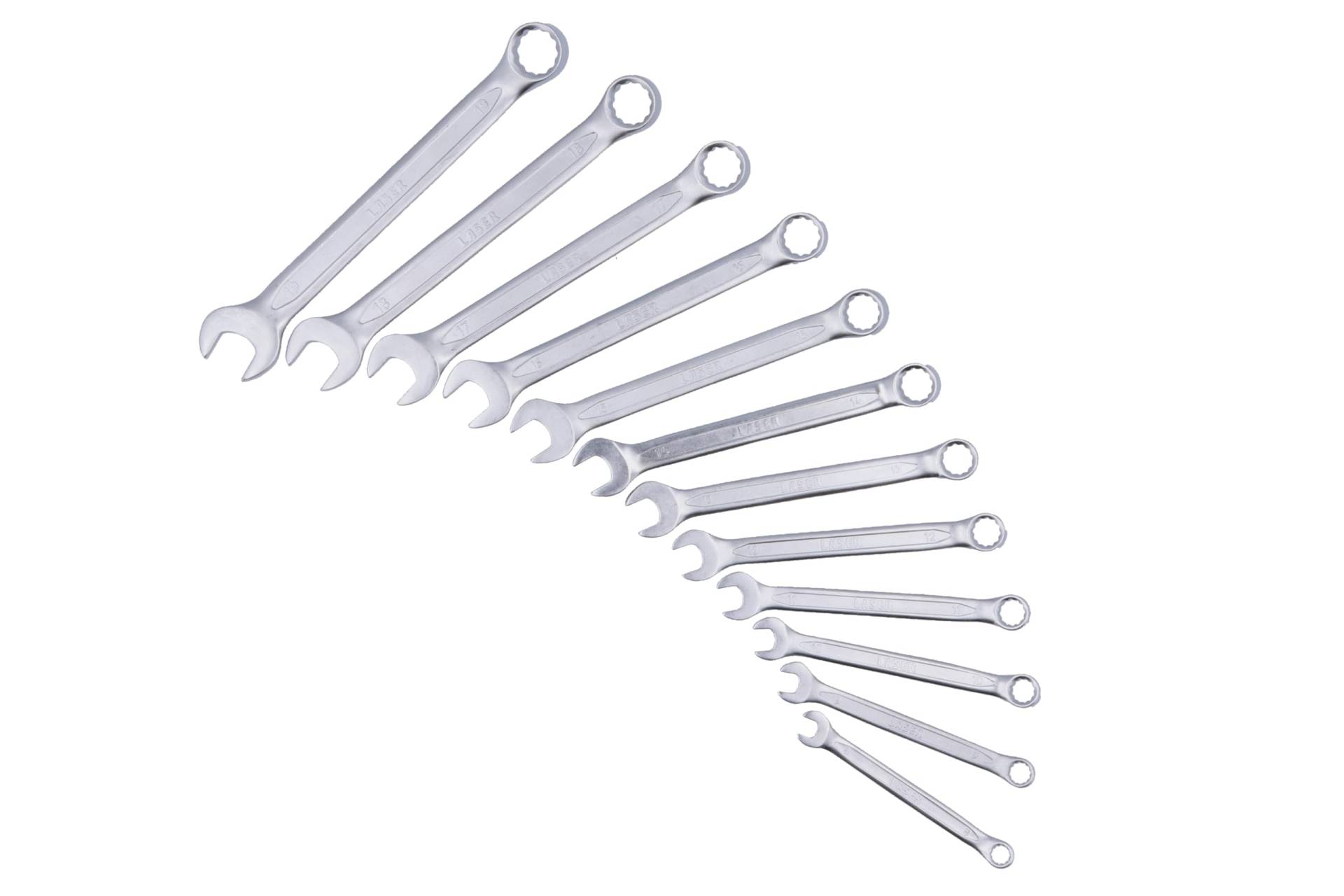 Laser 8886 Metric Combination Spanner Set 12pc von Laser