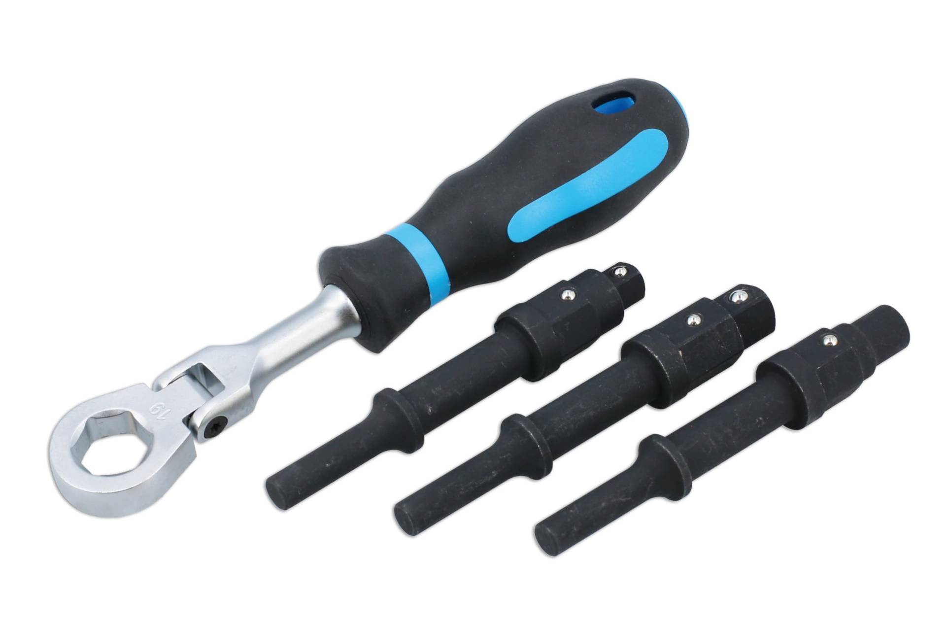 Laser 9009 Impact Driver Bit & Square Drive Wrench Set - 4pc von Laser