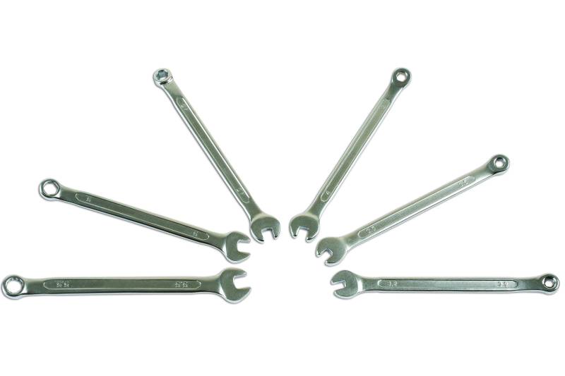 Laser 7265 Miniature Combination Spanner Set 3.2-5.5mm 6pc von Laser