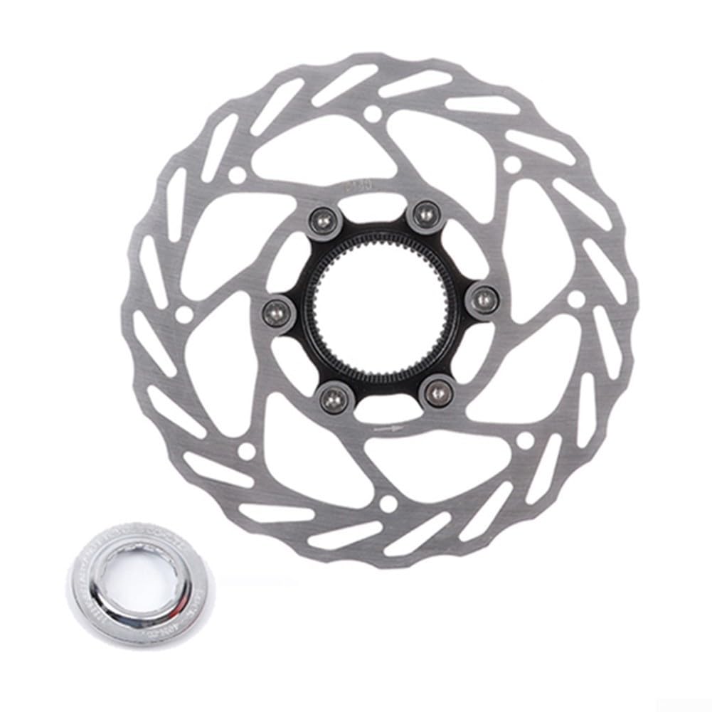 Hochleistungs-Centerlock-Scheibenbremse für Rotor, entwickelt für effizientes Bremsen und schnelle Entwässerung (1 Stück, 180 mm) von Lastdaytime