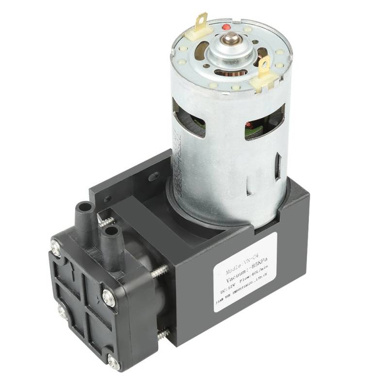 1 stück Mini Vakuumpumpe, DC 12 V 42 Watt Kleine Wasser Luft Gas ölfreie Vakuumpumpe Motor, 85KPa Durchfluss 40L/min von Lazmin