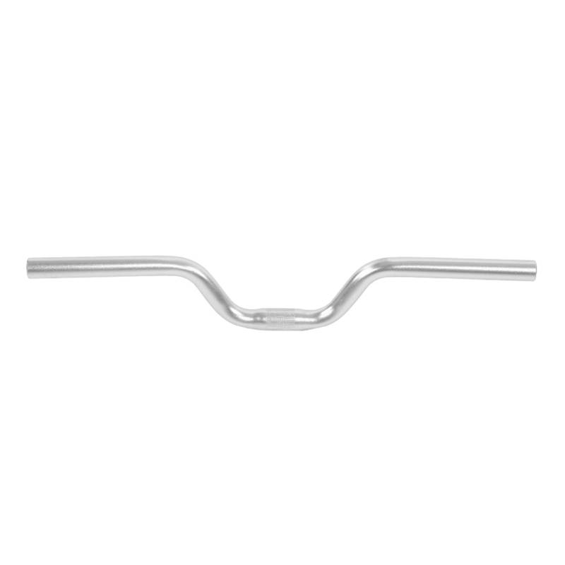 Fahrradlenker, Aluminium Mountainbike Rennrad Fixed Gear Riser Bar Lenker, 25,4 mm * 520 mm, 5 Farbe Optional(Silber-) von Lazmin