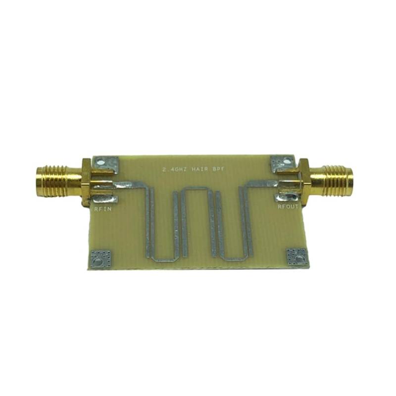 Lbvzxkad 1 Stück Mikrostreifenfilter Frequenzbandpassfilter Vielseitiges, Praktisches, Tragbares Utility-Modul PCB-Bandpassfiltermodul von Lbvzxkad