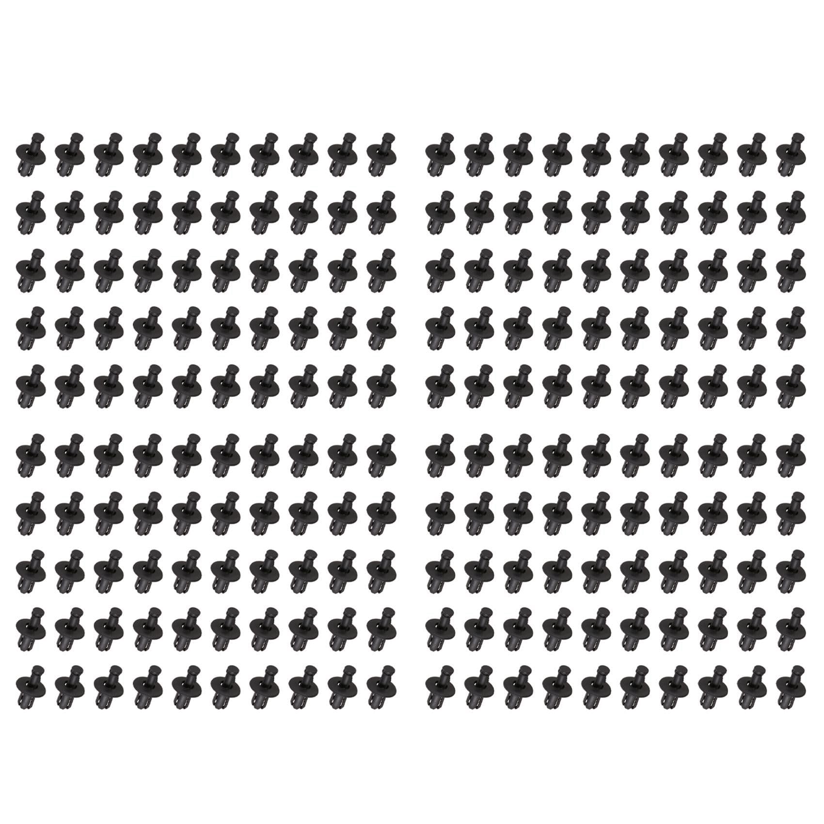 Lbvzxkad 200 Stueck 6mm X 12mm Kunststoff Nieten Auto Clips von Lbvzxkad